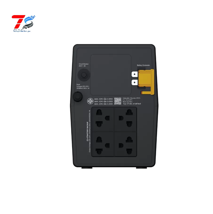 Bộ lưu điện APC Easy UPS BVG1200I-MSN – 1200VA/650W, Line-Interactive